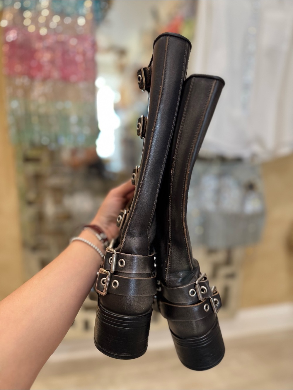 steve madden rocky brown distressed boot - Picture 13 of 15